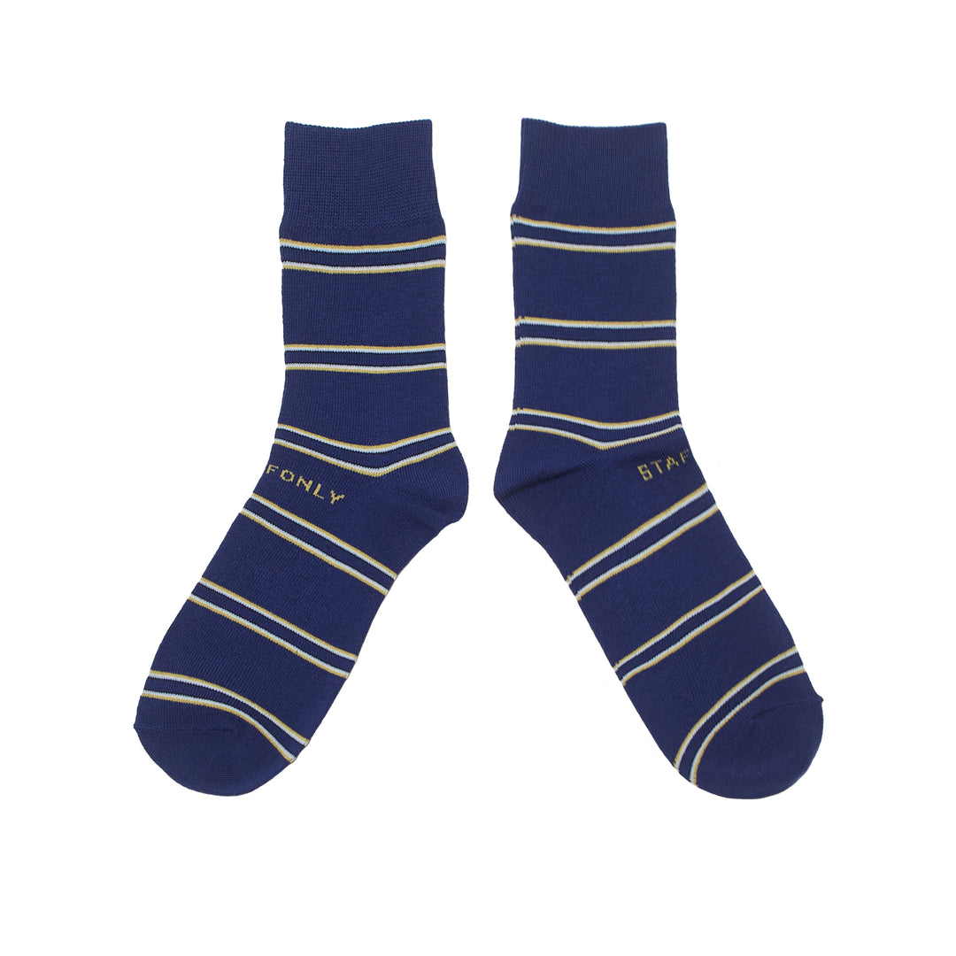 333studioオリジナルデザイン　スパンコールブルーソックス stylist STANCE(スタンス)[A558A22LAL-BLU-L]:ソックス,男性下着