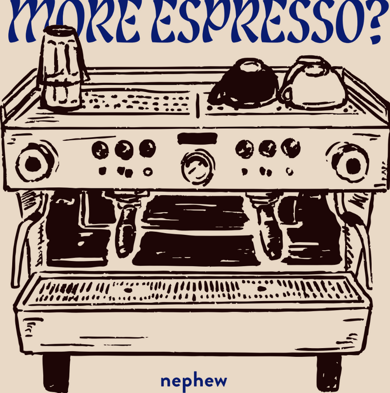 more espresso? Tシャツ　ブラウン