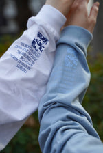 "Nothing wrong with the blueberry pie!" Long sleeve t-shirt