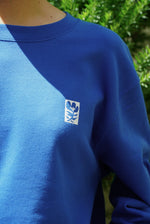 nephew  flower sweatshirt_blue