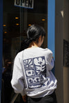 nephew  flower sweatshirt_gray