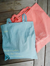 sew tote bag Coral