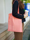 sew tote bag Coral