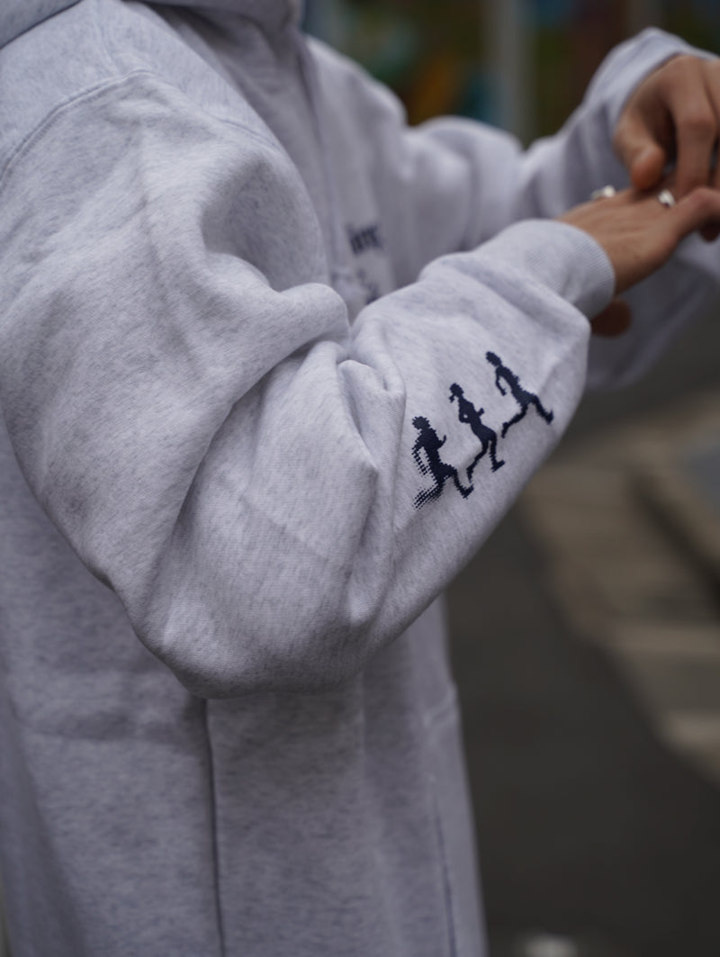Running in the yoyogipark Hoodie <Grey>