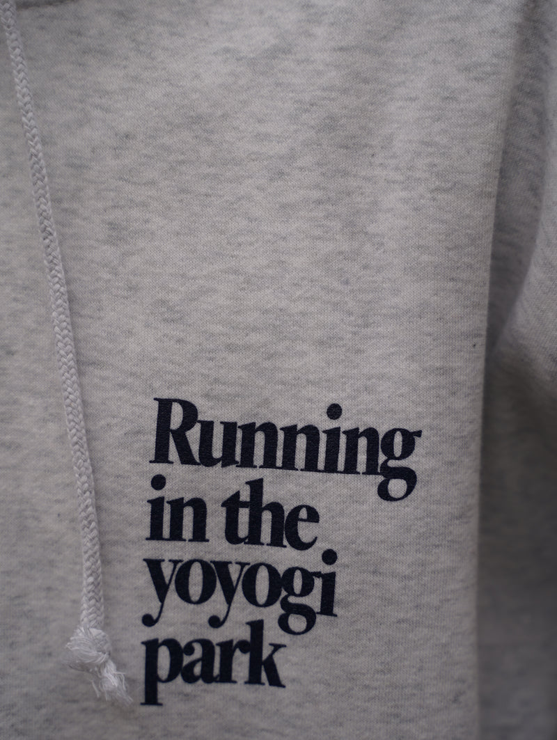 Running in the yoyogipark Hoodie <Grey>