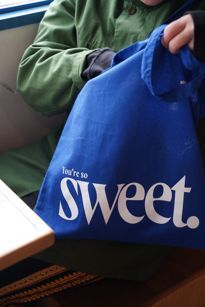 Sweetトートバッグ Blue