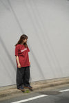sew what Tシャツ - Burgundy