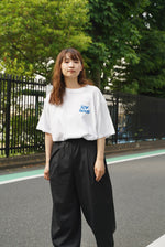 sew lettering Tシャツ - White