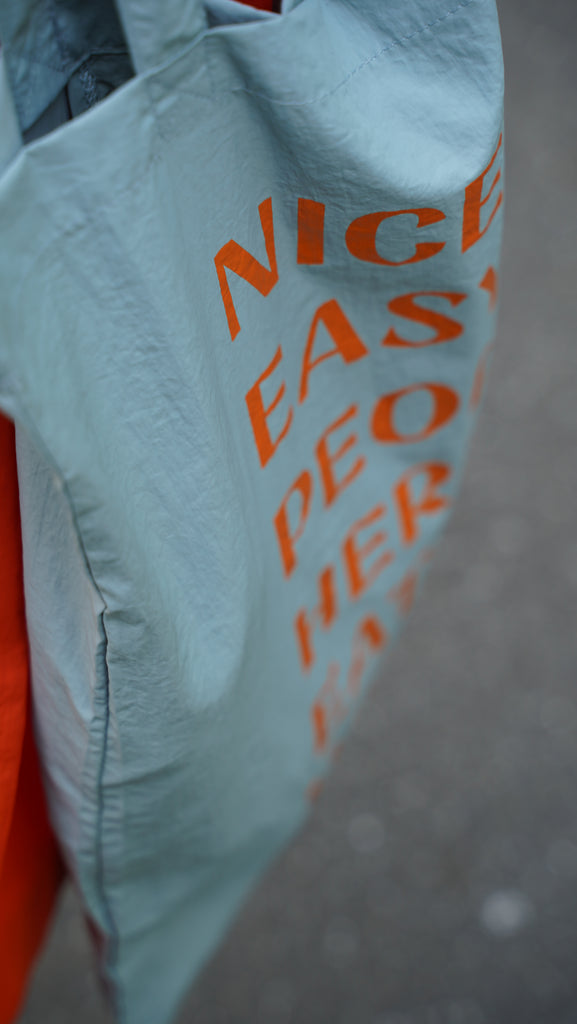 NEPHEW NYLON tote bag