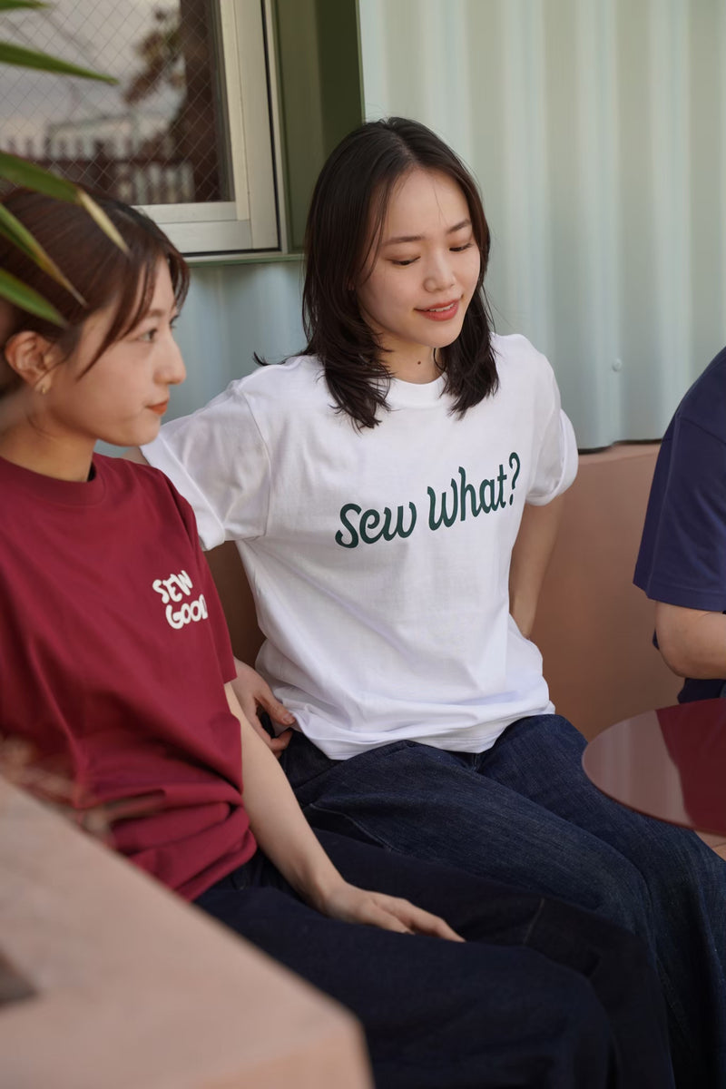 sew what T-shirt - Green
