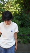 「Blueberry Cream Cheese Muffin」 T-shirt / White