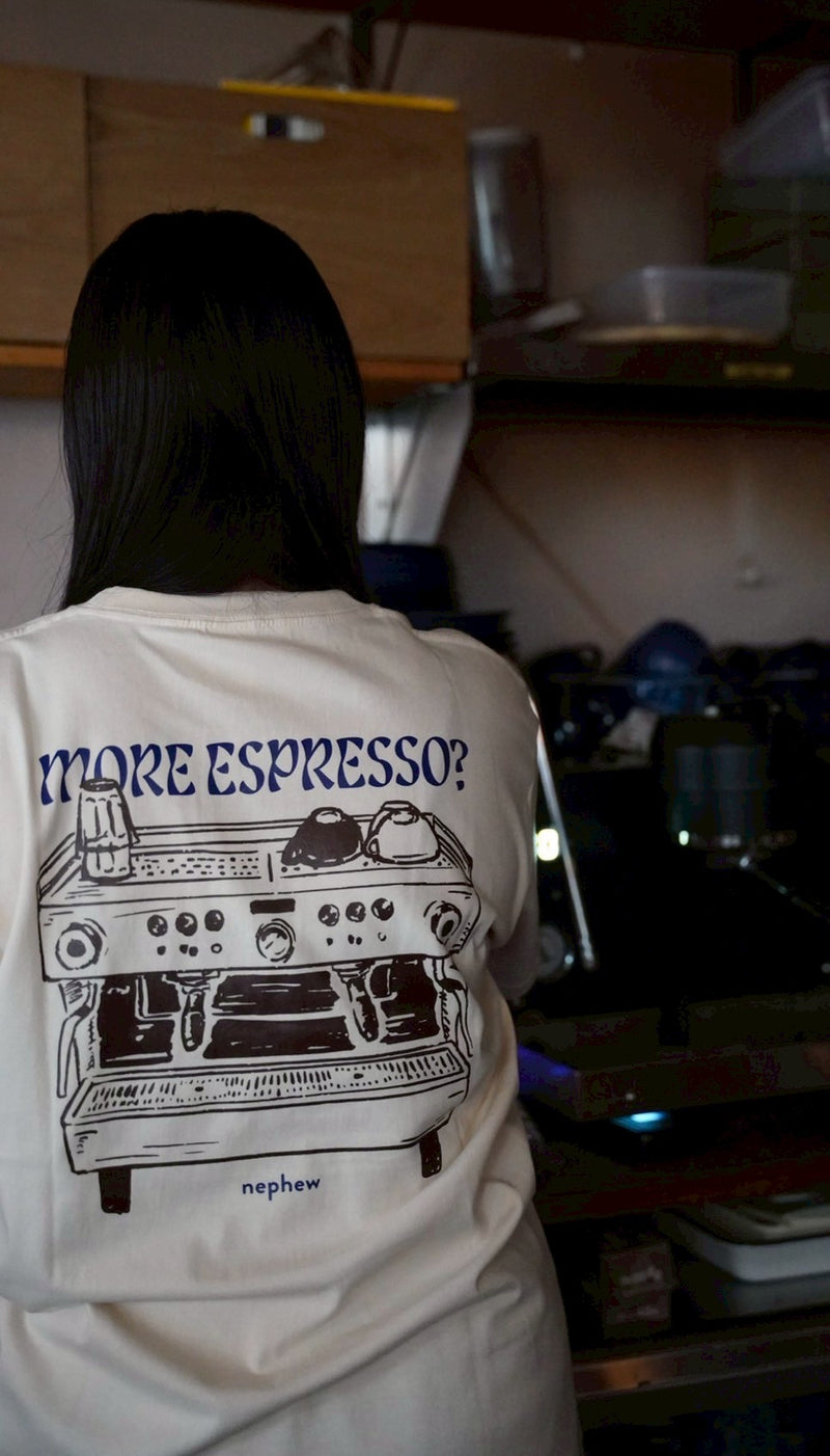 more espresso? Tシャツ　クリームベージュ