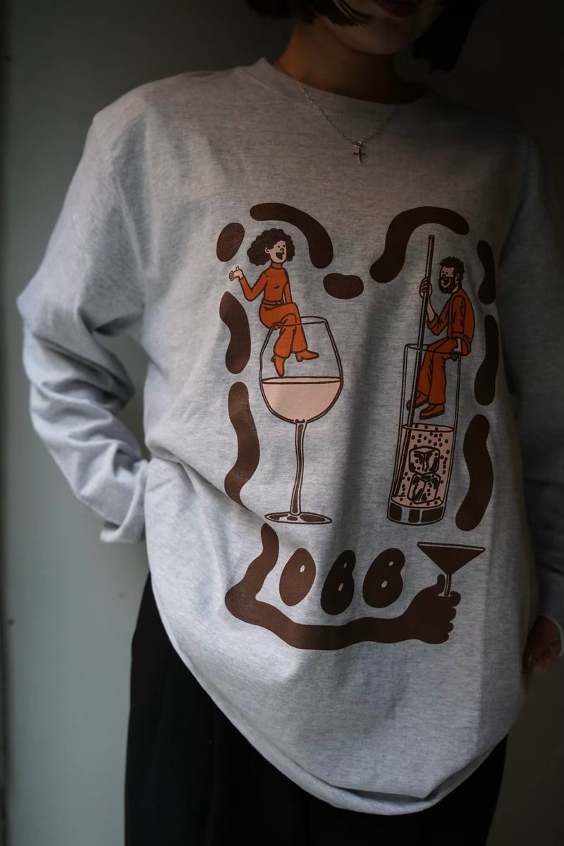 【限定販売】LOBBY×FONIKS コラボ　オリジナルロンT