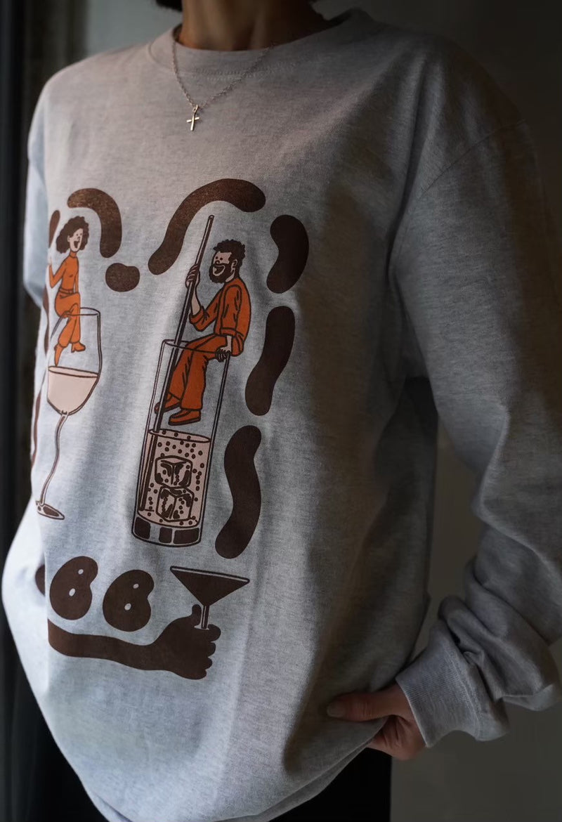 【限定販売】LOBBY×FONIKS コラボ　オリジナルロンT