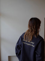 sew far, sew good. スウェット - Navy