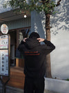 sew far, sew good フーディー - Black