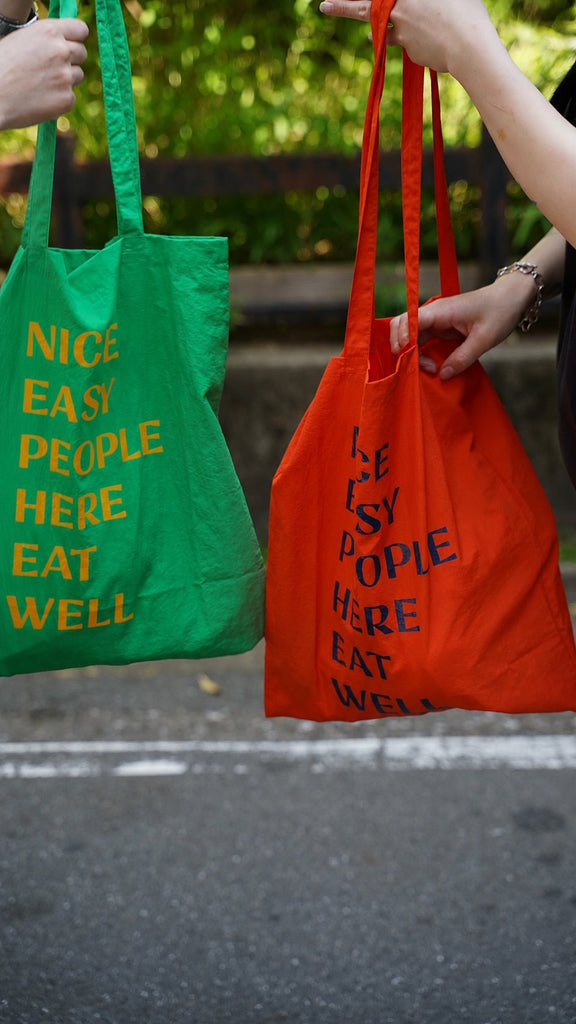 NEPHEW NYLON tote bag