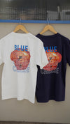 「Blueberry Cream Cheese Muffin」 T-shirt / Navy