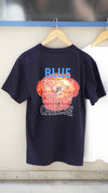 「Blueberry Cream Cheese Muffin」 T-shirt / Navy