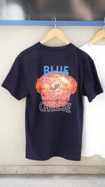 「Blueberry Cream Cheese Muffin」 T-shirt / Navy