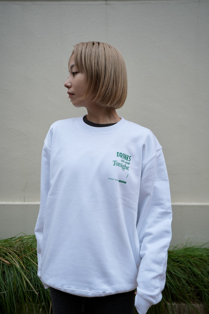 LOBBY "DRINKS ON ME" sweat shirt