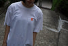 "Hone" short sleeve T-shirt / White