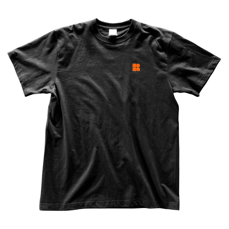 "Hone" short sleeve T-shirt / Black