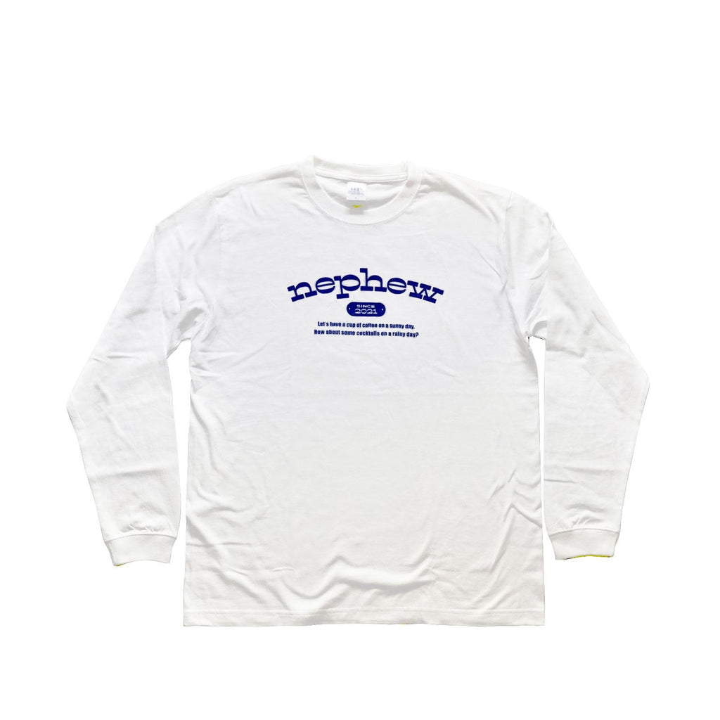 nephew カレッジロンT / White