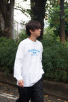 nephew カレッジロンT / White